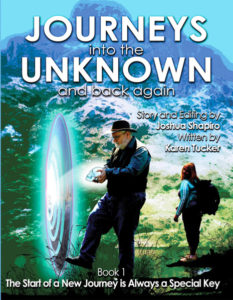 Front Cover to our Novel, Journey into the Unknown and Back Again, Book #1